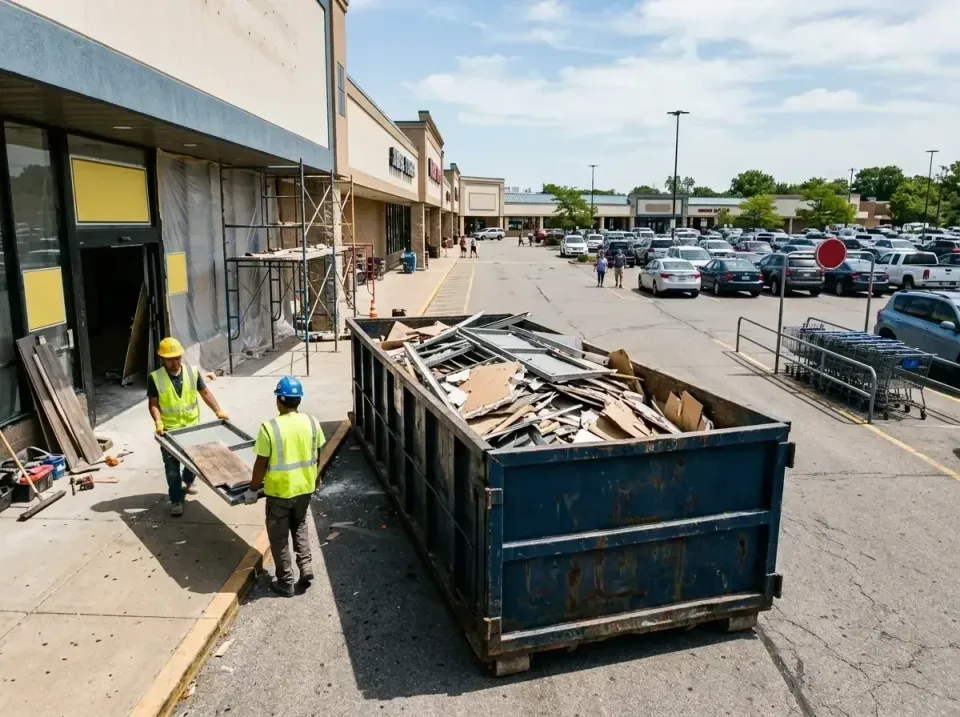 retail-store-renovation-debris-003 — frequently asked questions, Roll-off Dumpster Rentals in Lakeview Estates, GA